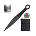 Naruto Kunai Anime 6-PC Throwing Knife Set- Black (TK-868-6-BK) Throwing Knife Canadian Distributor