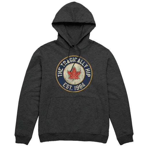 The Tragically Hip | Authentic Maple Leaf est. 1984 Hoodie (Officially Licensed) Hoodie Smoking Cat Distribution Small