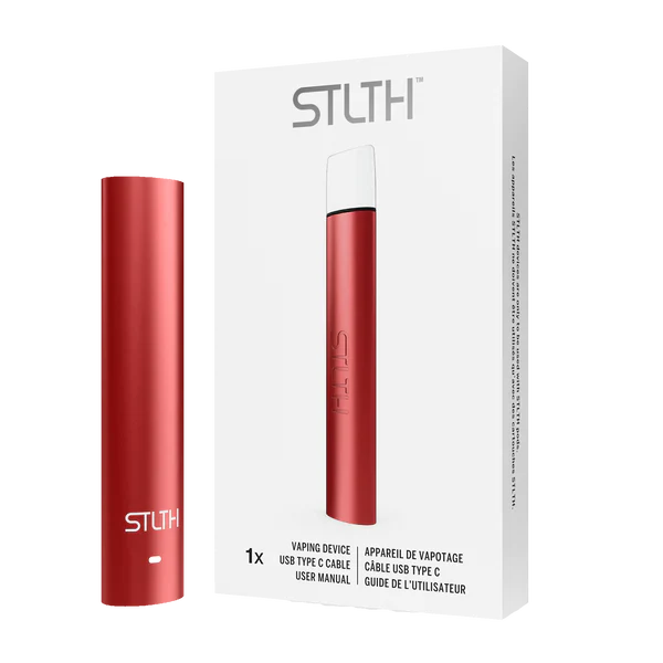 STLTH VAPE TYPE-C DEVICE Vaporizer ONE Red Metal