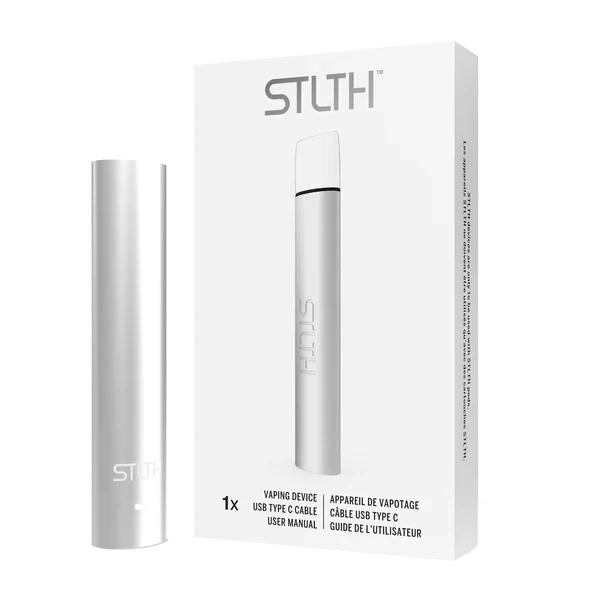 STLTH VAPE TYPE-C DEVICE Vaporizer ONE Silver Metal