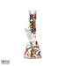 10" Tattoo Beaker Bong - 5mm Thick Glass Glass Bong Castle Glassworks Default Title