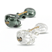 Cheech & Chong® Glass | 4.25" Clear Far Out Man Hand Pipe Glass Pipe West Coast Gifts