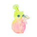 HYDRO | 4.5" Owl Shape Color Glass Mini Rig (MST209) Glass Bong The MST Pink