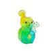 HYDRO | 4.5" Owl Shape Color Glass Mini Rig (MST209) Glass Bong The MST Blue