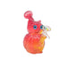 HYDRO | 4.5" Owl Shape Color Glass Mini Rig (MST209) Glass Bong The MST Yellow