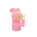 HYDRO | 4.6-Inch Character Style Colored Glass Mini Rig (MST197) Glass Bong The MST Pink