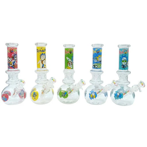 10" Borosilicate Glass Bong with Printed Design (MST202) Glass Bong The MST