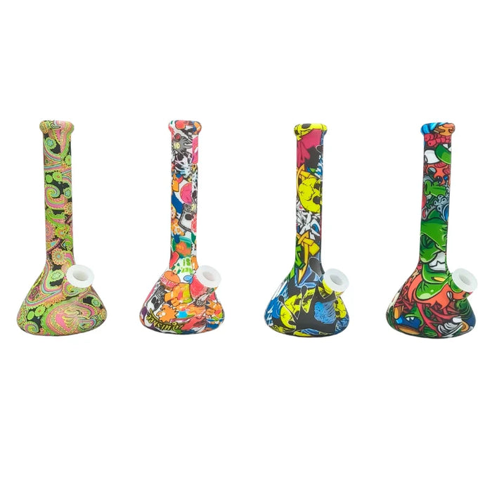 7.5“ Mini Silicone Beaker Bong-Assorted (MST237) Resin · Silicone · Plastic Bong The MST