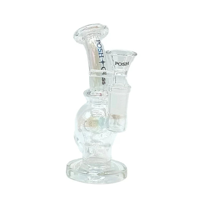 POSH | 4.8" Colorful Electorplate Mini Glass Bongs (PG1176) Glass Bong The MST Color