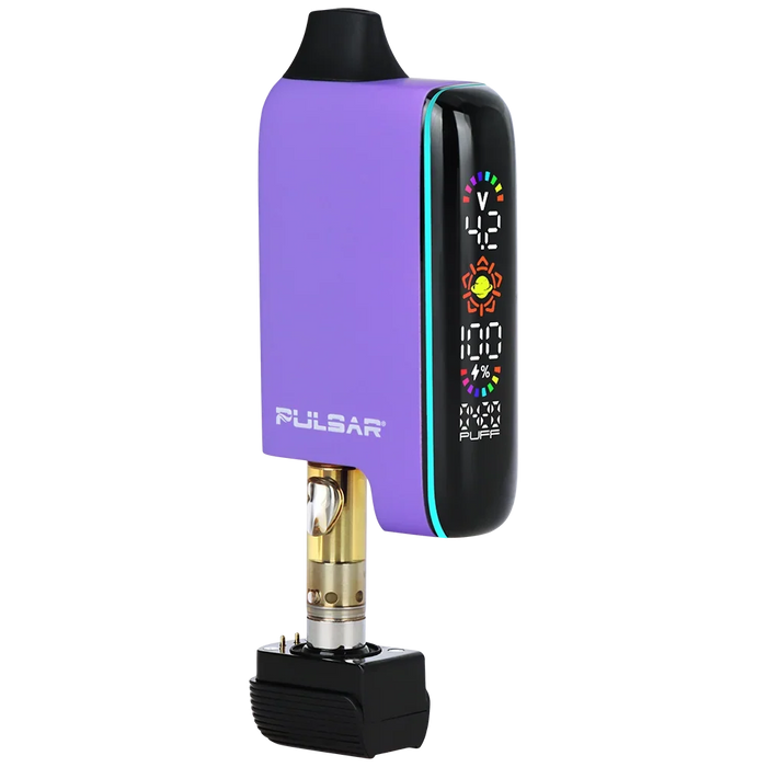 Pulsar | 510 DL5.1 Precision Voltage Control Vape Battery with LCD Screen [TP-CV-PL1003] 510 Battery ONE Purple