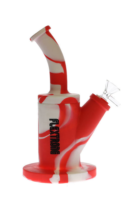 Flextrong | 9" Removable Mouthpiece Bubbler [WP-5] Resin · Silicone · Plastic Bong High-End Brands Glass