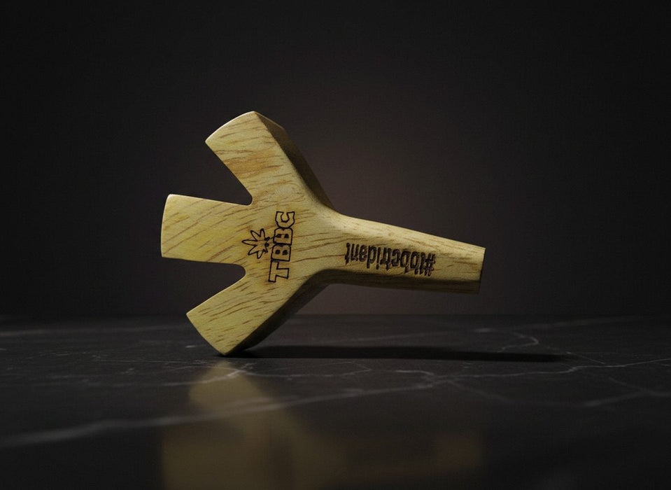 TBBC Trident Wooden Joint Holder - 3 in 1 holder Holder THEBOOMBOXCLUB Canada