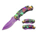 Xtreme | 8.4″ Folding Pocket Knife – Printed Handle with Liner Lock & Pocket Clip (XTR-DES-1x) Folding Knife Canadian Distributor DES-10