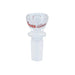 Hoss Glass | 19mm Full colour chunky snapper bowl [YX20C] Bowl · Popper Smoking Cat Distribution Clear
