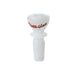 Hoss Glass | 19mm Full colour chunky snapper bowl [YX20C] Bowl · Popper Smoking Cat Distribution White