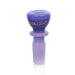 Hoss Glass | 19mm Full colour chunky snapper bowl [YX20C] Bowl · Popper Smoking Cat Distribution Milk Purple