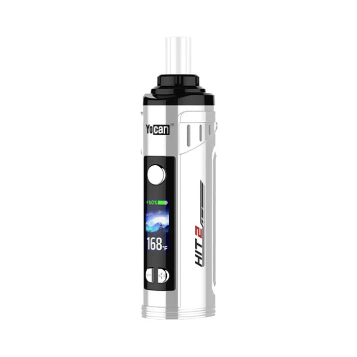 Yocan | Flower Vaporizer HIT 2 Dry Herb Vape Digital Dry Herb Vape Maq Distributors Silver