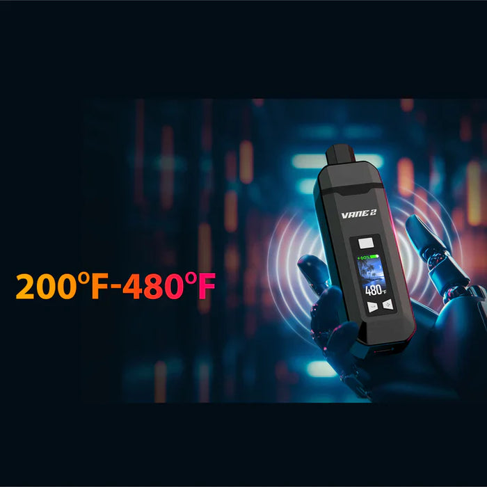 Yocan | Flower Vaporizer Vane 2 Digital Dry Herb Vape Maq Distributors