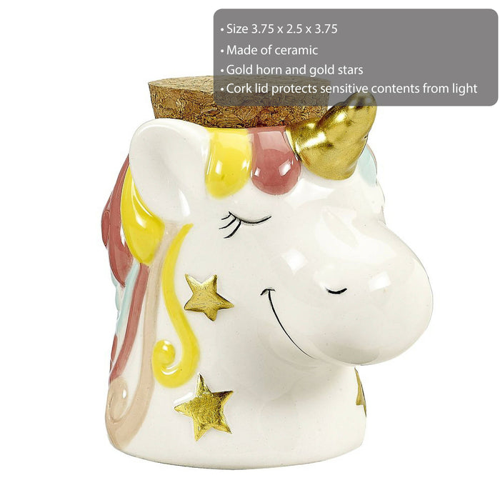 Unicorn stash jar