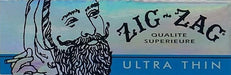 ZIG-ZAG Ultra Thin Cigarette Rolling Papers pack of 2 1 - 1/4" Size ONE