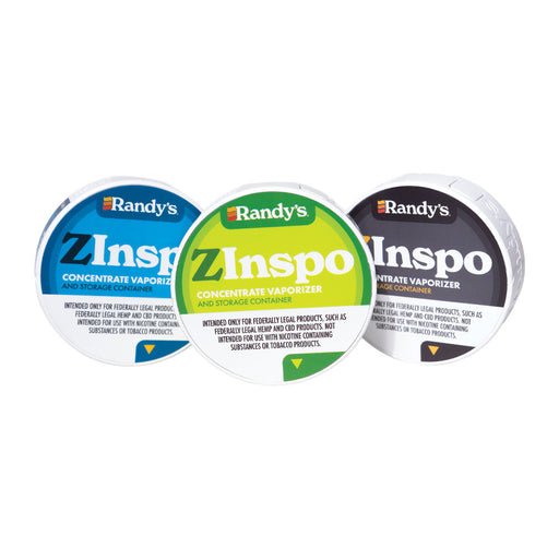 Randy’s® | Zinspo Concentrate Vaporizer Battery & Storage – Deepchill Black 510 Battery LEHIGH WHOLESALE
