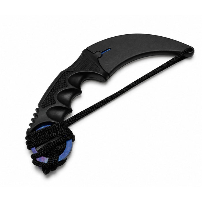 7.5" Non-Sharpened Practice Karambit Knife with Sheath – Assorted Designs Fixed Blade Knife Super Supplys Inc