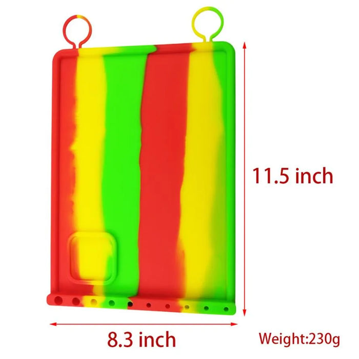 Non-Stick Multi-Purpose Silicone Mat [M2] Tray YHS Smoke