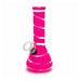 6" Spiral Stripe Mini Glass Beaker Bong – Assorted Colors Glass Bong Super Supplys Inc Pink