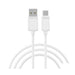 Type C to USB 1 Meter – White Pack of 10 [AK11004] Charging Cable · Accessory Canadian Distributor
