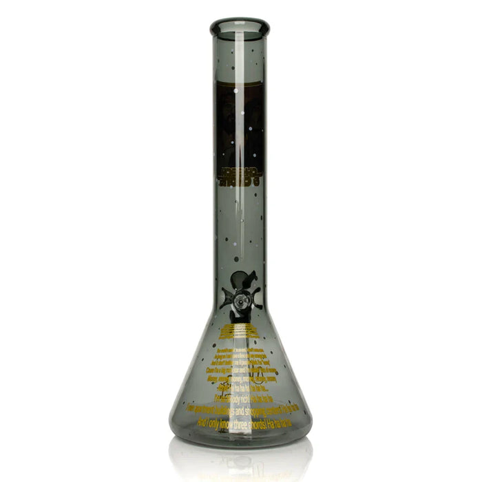 Cheech & Chong® Glass | 15" Stoners in Space Beaker (CC156) Glass Bong Smoking Cat Distribution