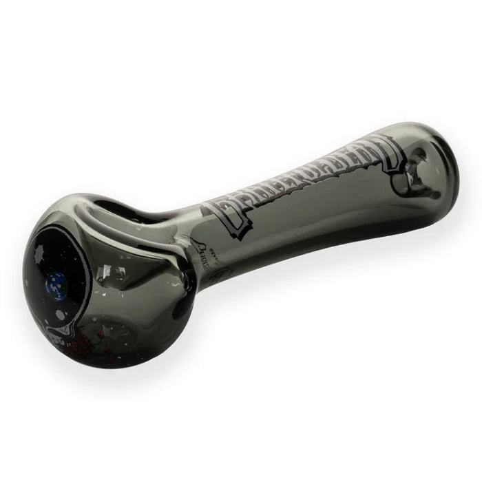 Grateful Dead x GEAR Premium® | 4.5" Space Your Face Spoon Hand Pipe In Collectible Tin Glass Pipe West Coast Gifts