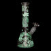 Cheech & Chong® Glass | 10" Optical Illusion Glow-in-the-Dark Water Pipe [CC172] Glass Bong Smoking Cat Distribution