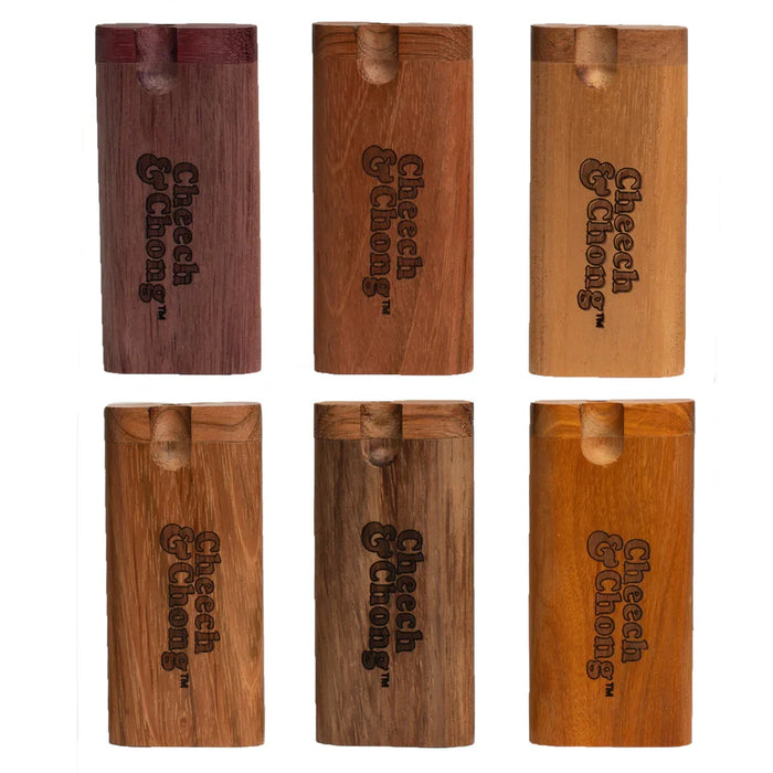 Cheech & Chong® Glass | Regular Twist Dugout (Assorted Wood Grains)[CCD4000] Dugout Smoking Cat Distribution