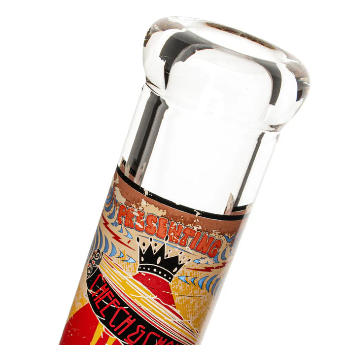 Cheech & Chong® Glass | 15" 7mm Thick 420 Mind Meld Water Pipe [CC167] Glass Bong Smoking Cat Distribution