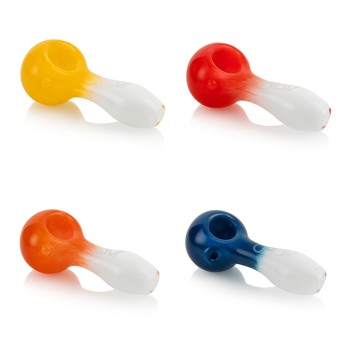 GRAV® | 4" Faded Spoon – Assorted Colors Glass Pipe Small Biz Distributors