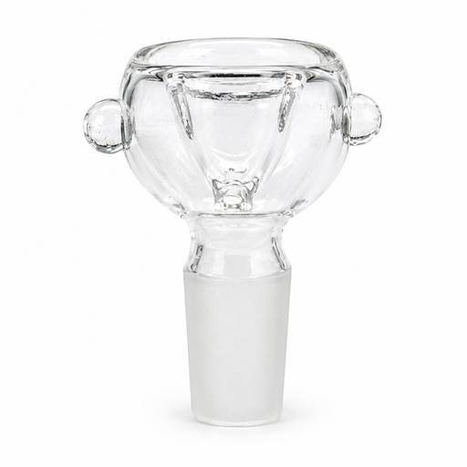 Clear Round bowl - 14mm Bowl · Popper Bongzie Smokes Pack of 2