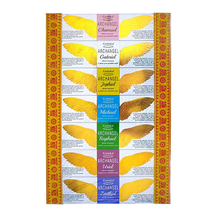 Goloka | Archangels Kit - In Sequence Of The Day 7.8" Incense SunGlow