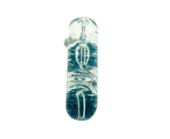 4.4″ Solar Drift Glycerin Pipe (HP-M0006) Glass Pipe Canadian Distributor Blue