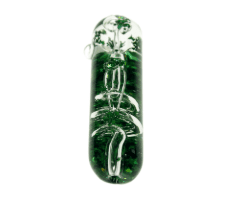 4.4″ Solar Drift Glycerin Pipe (HP-M0006) Glass Pipe Canadian Distributor Green