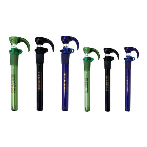 Medusa | Colored Downstem Style "02" – Includes Glass Bowl & Keck Clip Downstem · Bowlstem Small Biz Distributors