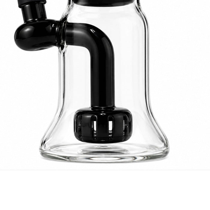 8" Color Accent Circ Perc Glass Dab Rig Glass Rig Super Supplys Inc