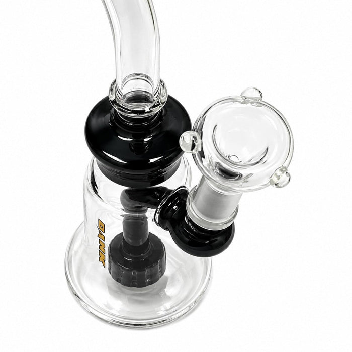 8" Color Accent Circ Perc Glass Dab Rig Glass Rig Super Supplys Inc