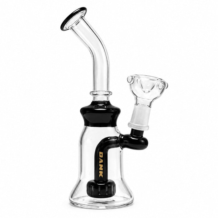 8" Color Accent Circ Perc Glass Dab Rig Glass Rig Super Supplys Inc