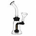 8" Color Accent Circ Perc Glass Dab Rig Glass Rig Super Supplys Inc