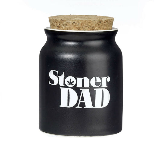 STONER DAD STASH JAR - WHITE LETTERS Jar Roast and Toast Gifts
