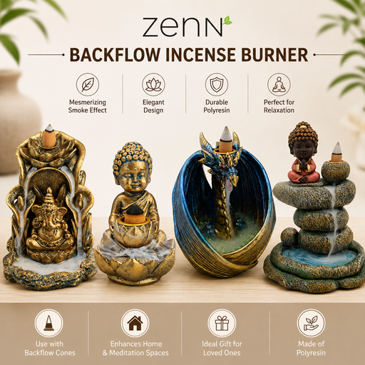 Zenn | Backflow Incense Burner Incense Holder SunGlow