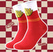 TRIM QUEEN | FRENCH FRIES SOCKS Footwear Trim Queen