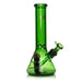 GEAR Premium® | 12" 7mm Thick Sidekick Beaker Tube - G572 Glass Bong Smoking Cat Distribution Green