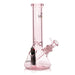 GEAR Premium® | 12" 7mm Thick Sidekick Beaker Tube - G572 Glass Bong Smoking Cat Distribution Pink