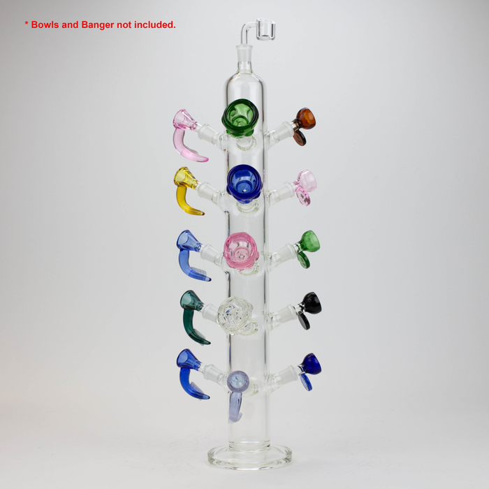 Glass Bowl & Banger Display Tower for 18 mm joint Other Canadian Distributor